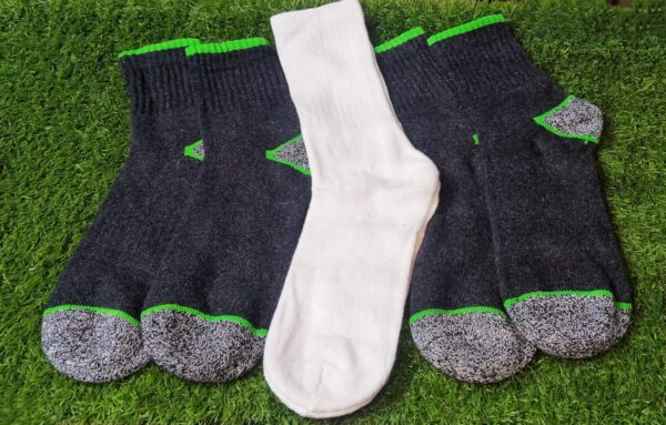 Premium Crew Sports Socks – Comfortable, Breathable & Durable (3-Pair Pack) - WARM SOCKS - IMPORTED SOCKS - Image 2