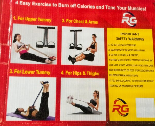 TUMMY TRIMMER - DOUBLE SPRING - EXERCISE MACHINE - Image 5