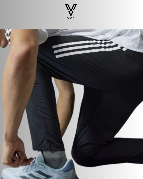 Adidas Three-Stripe Performance Track Pants - Image 4